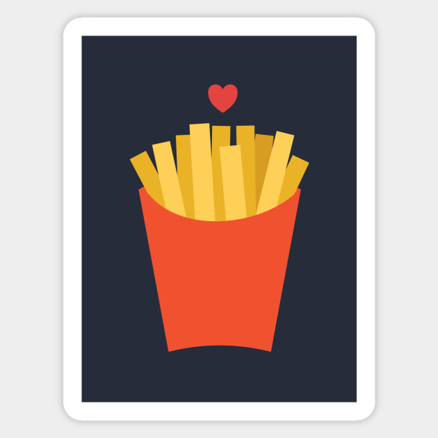 Whimsical and cute foodie fries